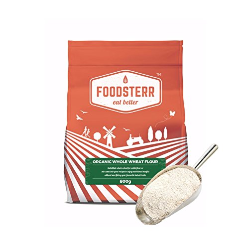 Foodsterr Organic Whole Wheat Flour 800g