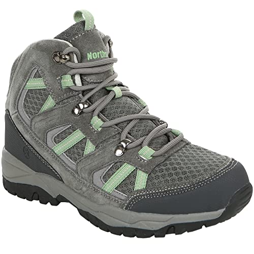 Northside Womens Arlow Canyon MID Hiking Boots - Stylish Comfortable and Durable Outdoor Adventure Companion - Speed Lacing Breathable Insole and TPR Traction Outsole