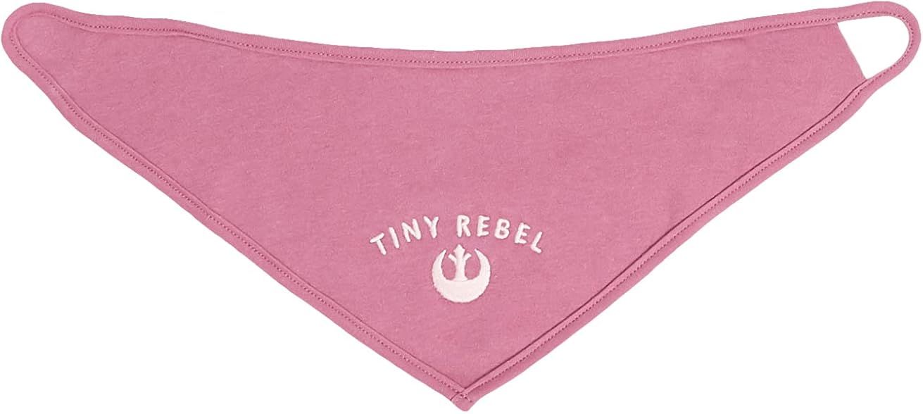 Amazon Essentials Disney | Star Wars | Princess Baby Girls' Bibs, Pack of 6