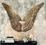 Material: hierro forjado; color: color dorado antiguo