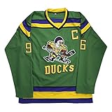 DG Athletics Mighty Ducks Movie Hockey Jersey for Adults Embroidered