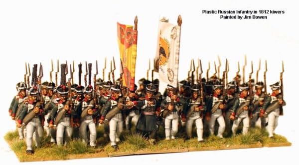 Perry Miniatures: Russian Napoleonic Infantry - 40 Figures 28mm