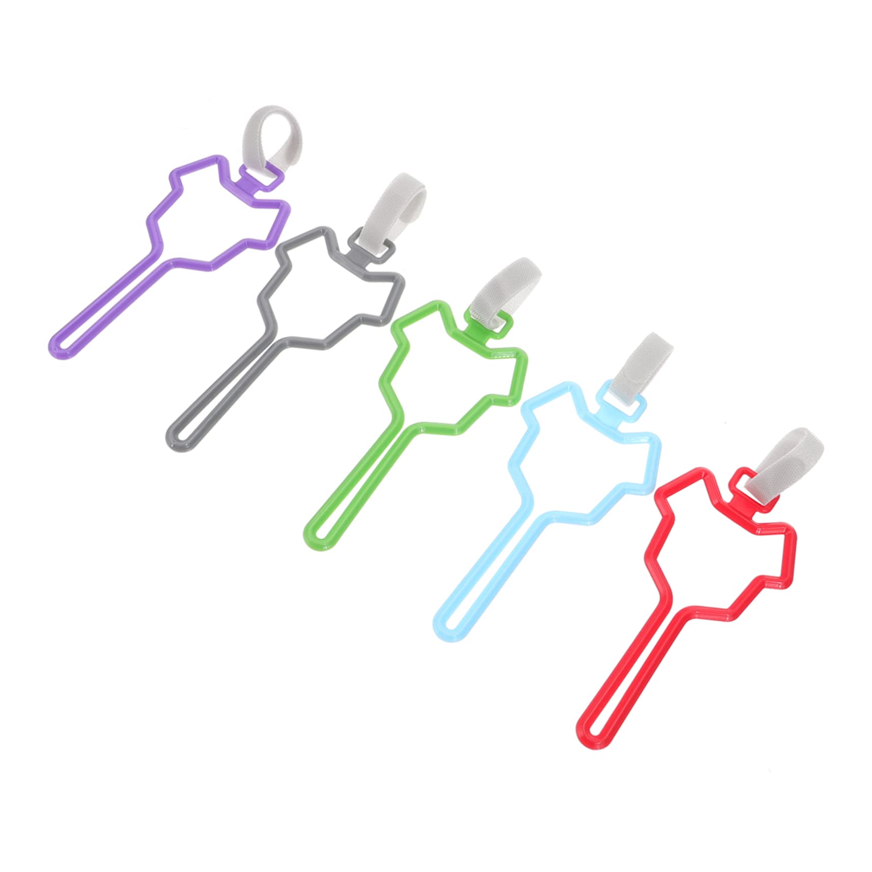 TOYANDONA 5 Pièces Porte-emballage à Déjections Canines Clip Pour Laisse Support à Déchets Mains Dégagées Lot