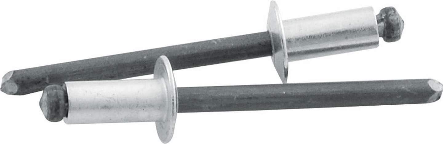 Allstar Performance ALL18109 Aluminum 1/4" to 3/8" Grip Small Head Rivet