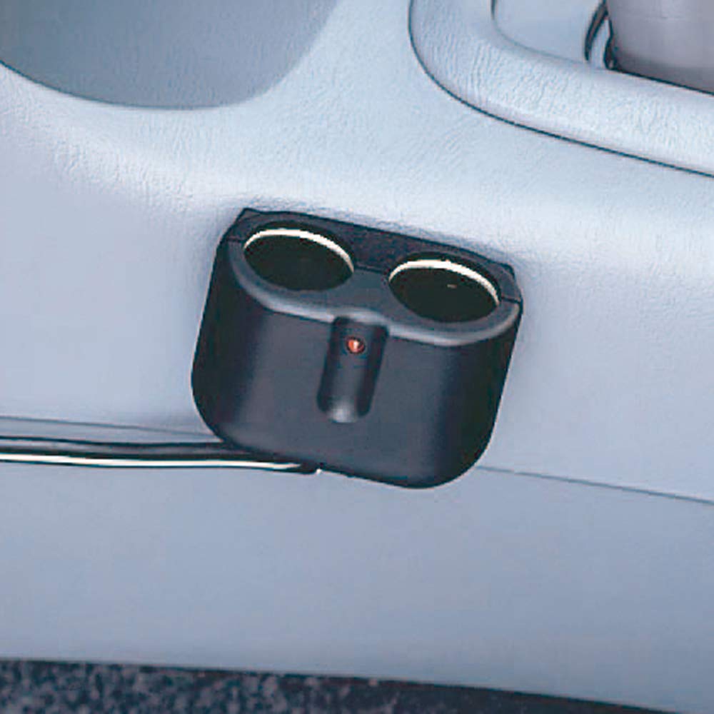 Amazon | 槌屋ヤック(Tsuchiya Yac) 車内用品 ダブル ソケット