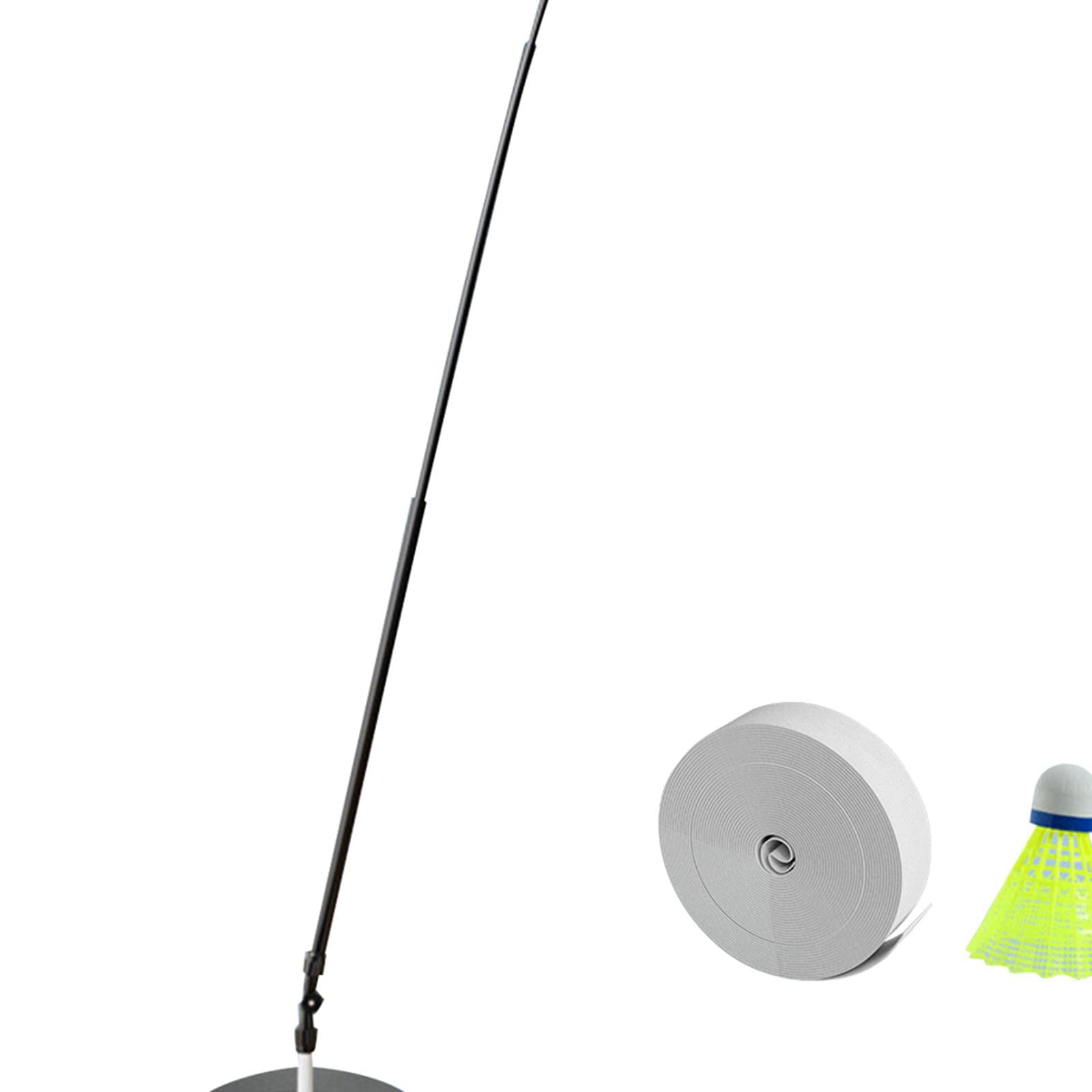 Sports Badminton Single Training Device Portable Self Practice Tool Stretchy with 3 Badminton-image-48