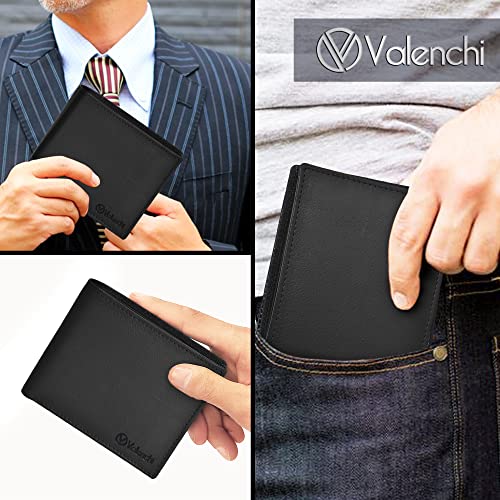 Genuine Leather Rfid Blocking Handmade Bifold Wallet For Men - Slim Mens Wallet #TOP5