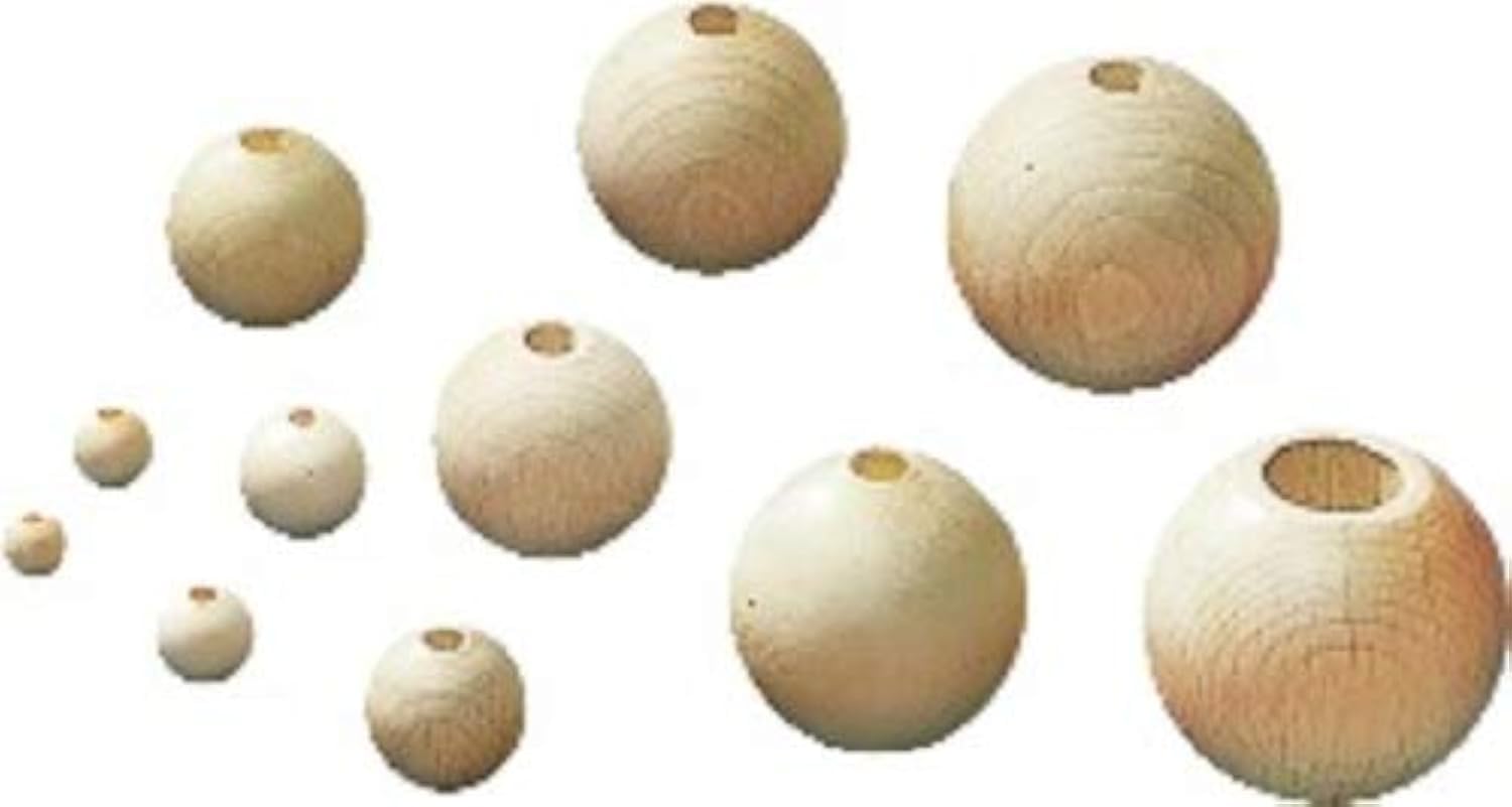 Knorr Prandell Natural 10 Mm 47-Piece Fsc Wooden Ball,