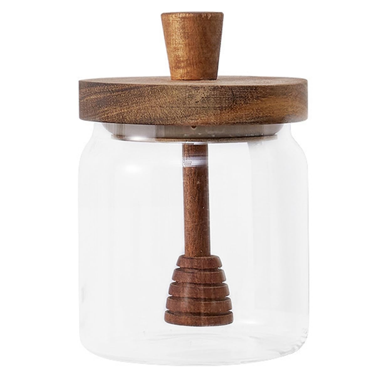 CTRLZS For Storing Honey and Syrup Storage Bottles Honey Jars with Lid Wide Mouth Honey Containers Syrup Dispenser