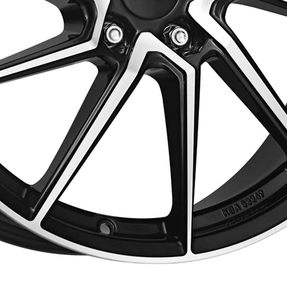 DOTZ - cerchio in lega - Spa dark - Black/polished - 7.50 x 17 - 5/100.00/35/60.10