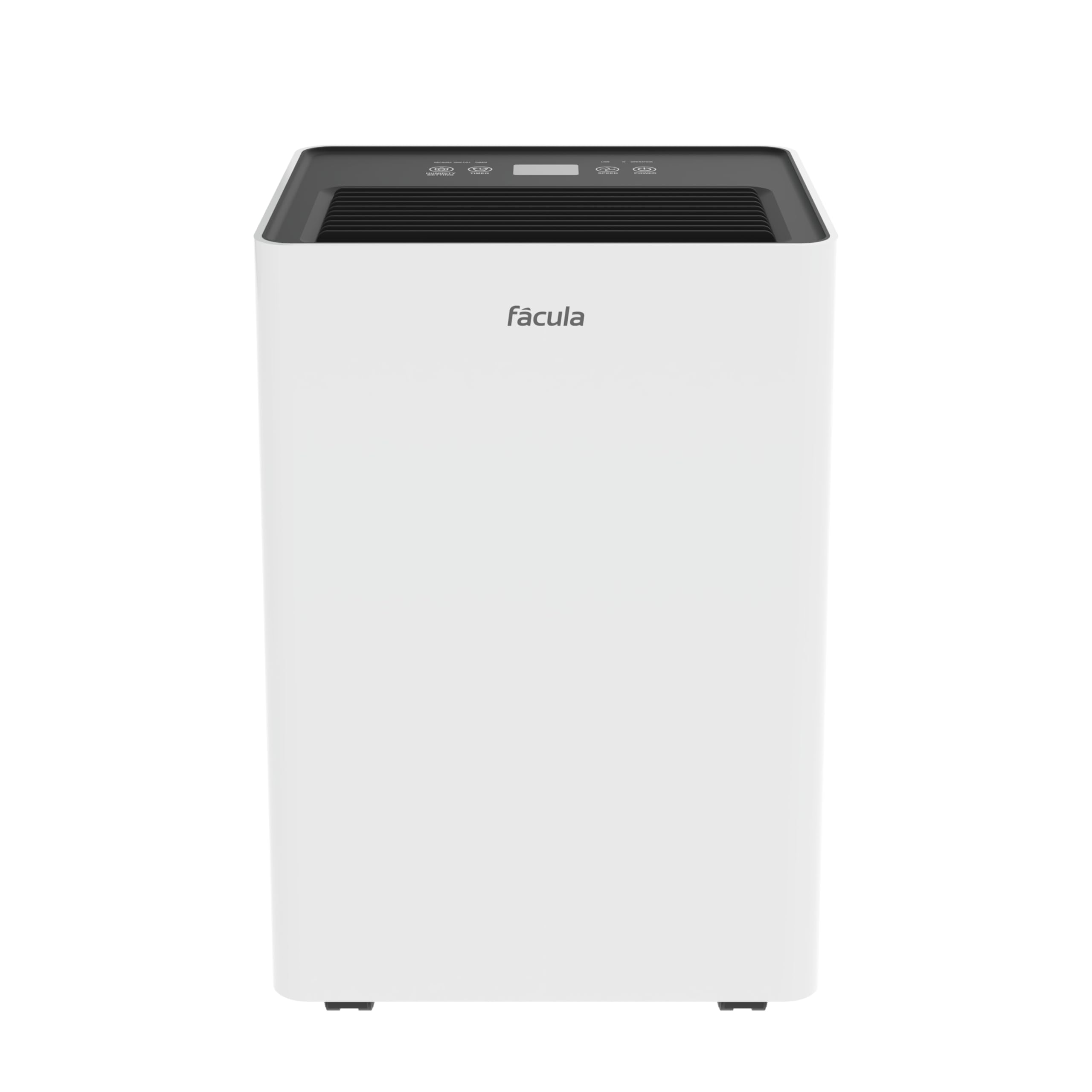 facula - Deshumidificador Siroco 12 l/día | Control Inteligente | Depósito extraíble 3,2l | Secado de Ropa | Temp 1-24h