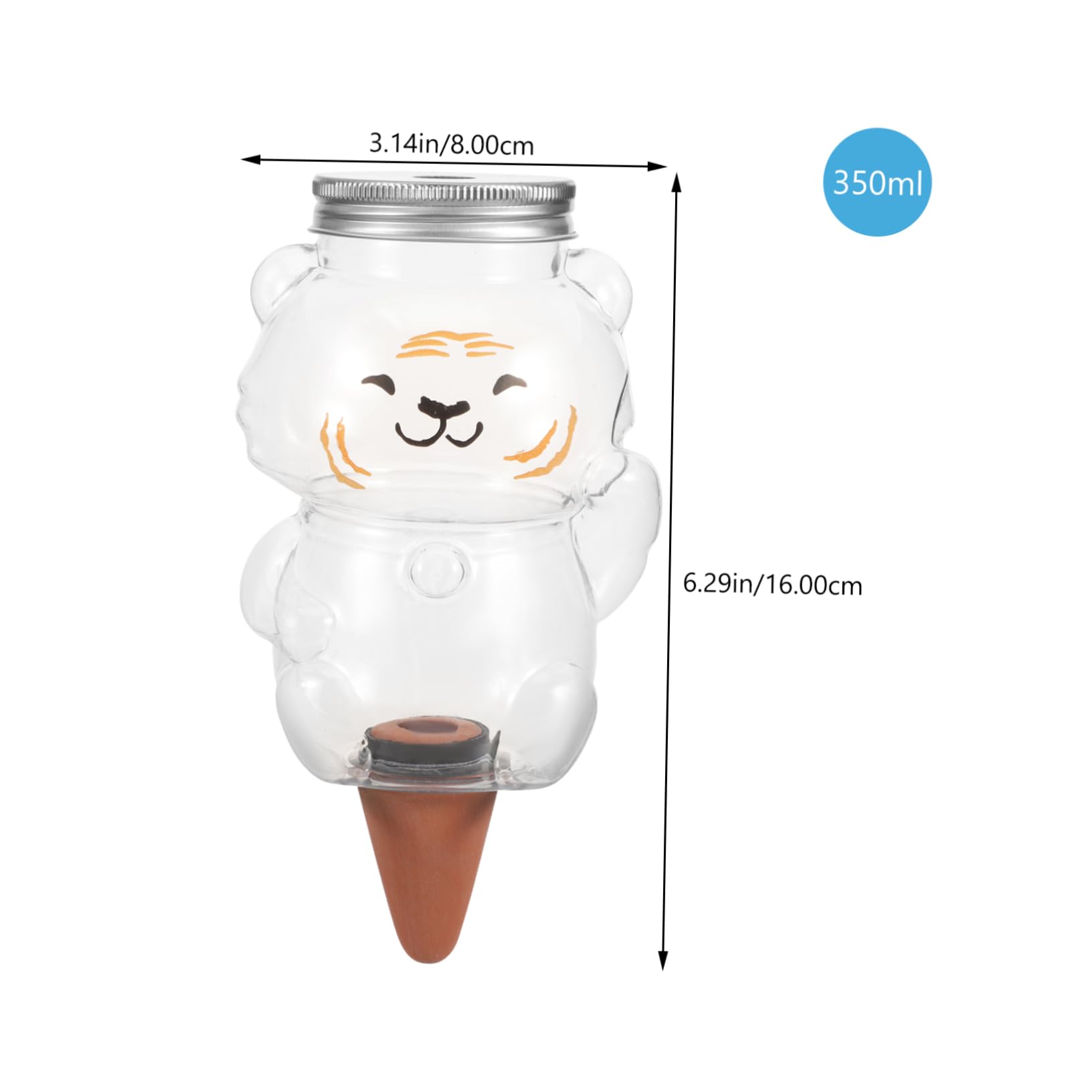 Abaodam 2Pcs Automatic Plant Watering Devices Self Watering Tool for Plants Durable Capacity Hassle Watering for Succulents Houseplants