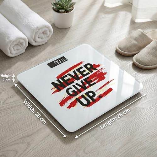 Image of Themisto TH-WS40F Body weight Scale, With High Precision Sensors | Backlit Display |180 Kg | Made in India