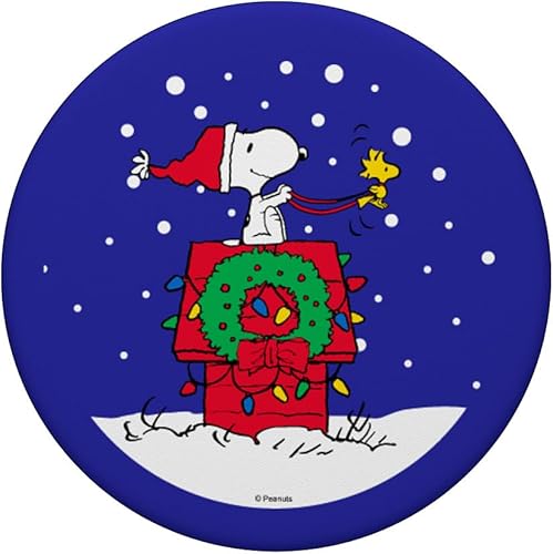 Miniatura 8 de Peanuts - Snoopy Holiday House Trineo PopSockets MagSafe PopGrip para iPhone