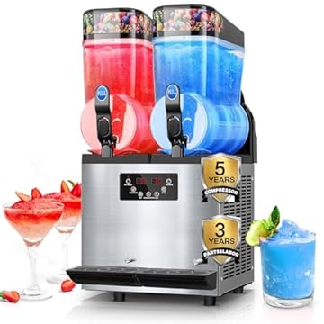 2 flavor slush machine