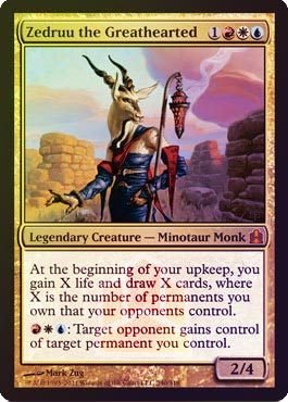Magic: the Gathering - Zedruu the Greathearted - Oversized