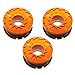Price comparison product image First4spares Premium Replacement Spool and line for Qualcast 18v Li-Ion Series Grass Trimmers - Triple Pack