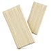 Rayson Wax Sticks 100 Pieces Large Wood Waxing Craft Sticks Spatulas Applicators for Hair Removal Eyebrow and Body