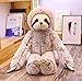 Oreiller Doux 1 pcs 70 cm Mignon Paresse en Peluche Jouets Doux Animal en Peluche Peluche Paresseux Poupées Ours Jouet pour Bébé Enfants Cadeau