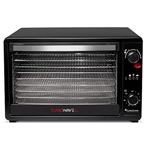 TurboTronic By Z-LINE TurboWave Bio Dörrgerät komplett aus Metall, 45 Liter, 9X Einlegeboden, inkl. Timer und Rezeptheft… – Bild 3