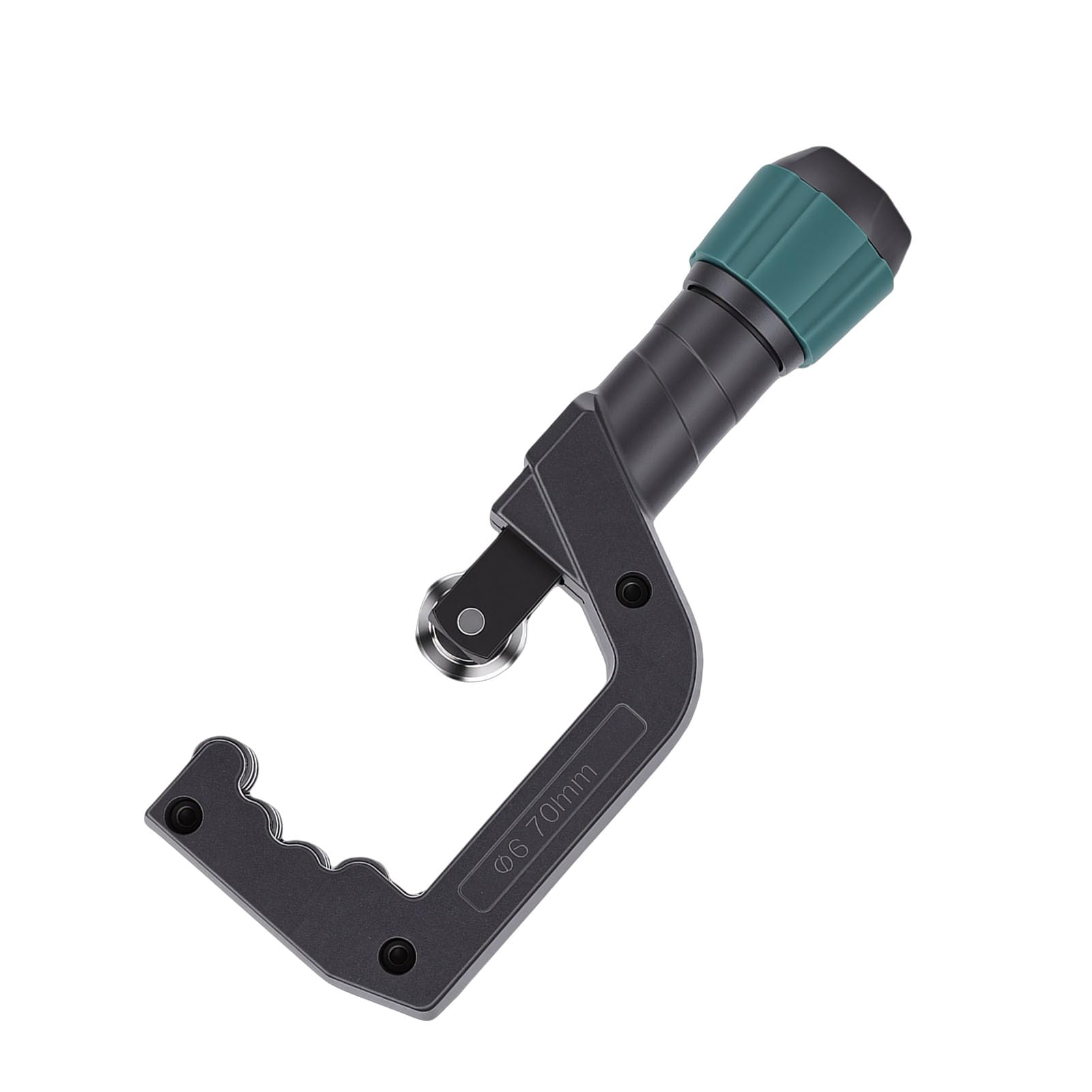 Jectse Rohrschneider 6–70 Mm für Kupfer, Messing, Aluminium, Manueller Drehbarer Rohrschneider für Dünne Stahlrohre, Rohrschneidewerkzeug 1/4 Bis 2–3/4 Zoll