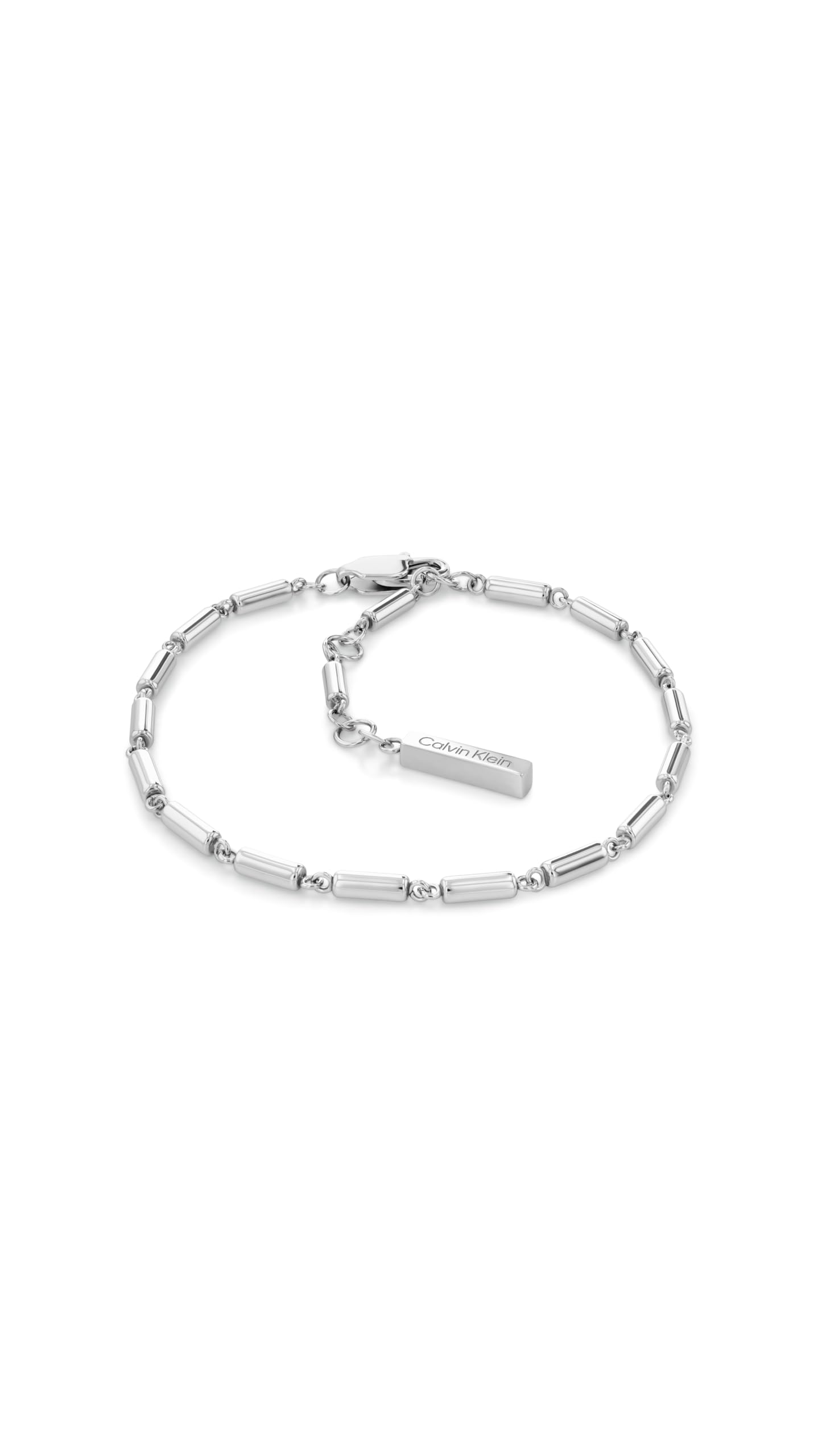 Calvin Klein Damska kolekcja CK STACKED Zestaw 3 bransoletek ze stali nierdzewnej - dostępne w wersji srebrnej lub złotej