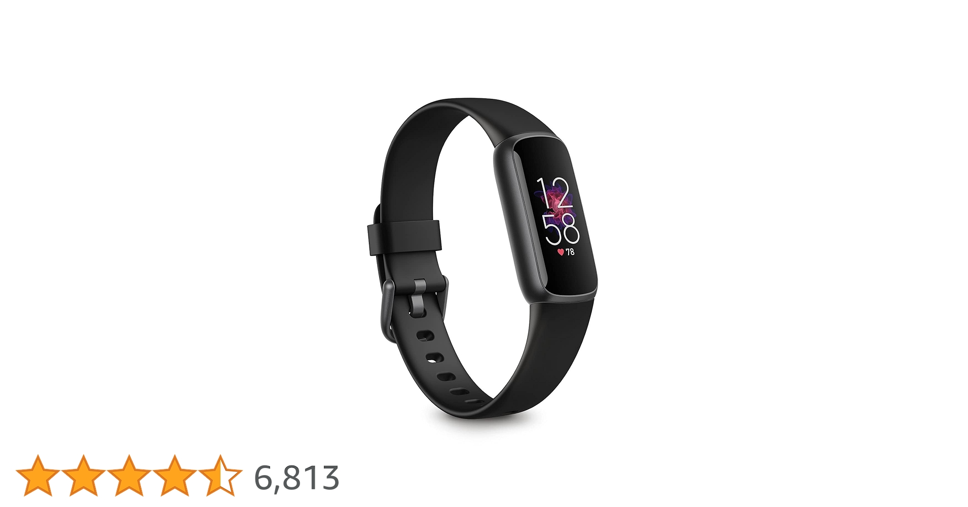 fitbit luxe ブラック Fitbit Luxe Fitness Tracker with 24/7 Heart Rate Monitoring