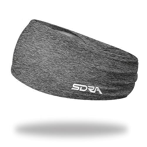 Image of Suddora Workout Headband, Sports Headband for Women and for Men Athletic, Lightweight, Stylish & Comfortable Spandex Headband for Running, Workout, Football, Cosplay & Costumes(Dark Static Gray)