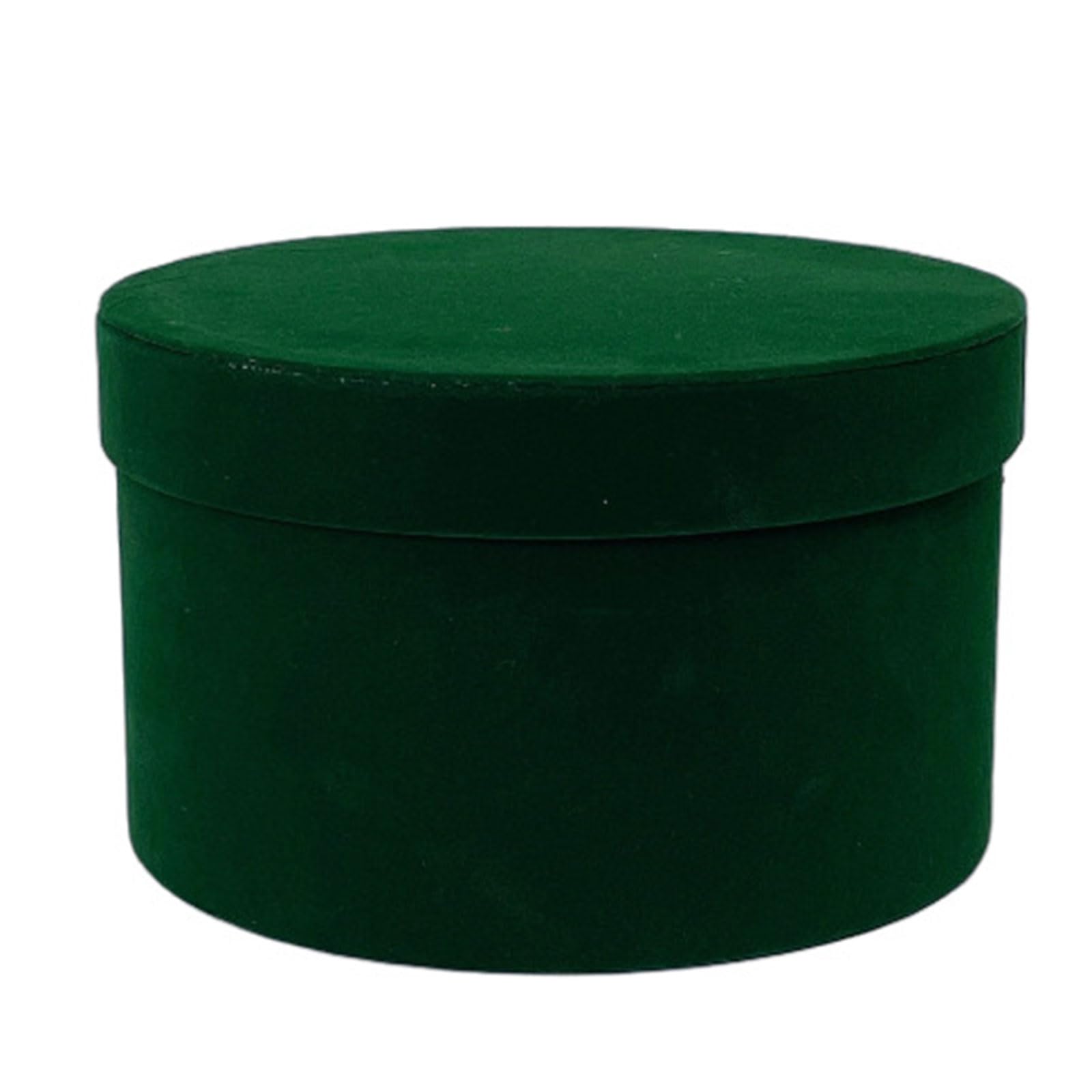 NVOQILIN Flower Arrangement Bucket Round/Square Gift Box with Cover Wedding Florist Bouquet Wrapper Decorations Small Flower Bouquet Packaging Box Round/Square with Cover