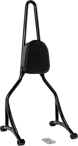 XMT-MOTO Respaldo de pasajero de barra de sissy alto apto para Harley Softail Street Bob FXBB 18-23