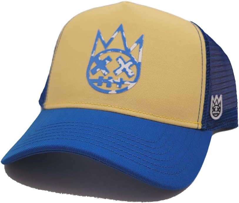 Cult of Individuality New Primary Clean 2 Tone Mesh Gray Black Era Snapback Hat, Blue - Image 2