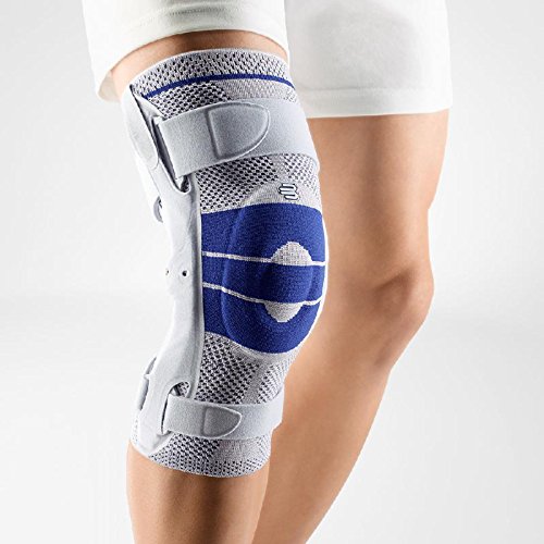 GenuTrain S Pro Noir Droite Taille 7 - Genouillère articulée pour maintien médical du genou