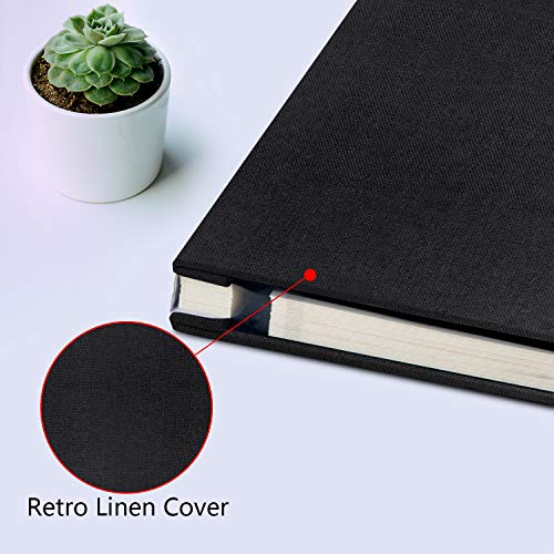 Fotoalben Selbstklebend, Adkwse Fotoalbum zum Selbstgestalten, Album Fotobücher DIY Scrapbook Groß mit 60 Schwarz Seiten… – Bild 5