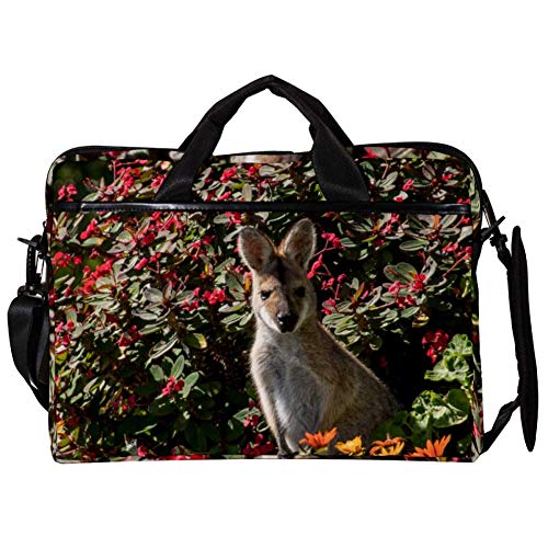 Sac à bandoulière pour ordinateur portable 14-15.4 pouces Wallaby marron gris
