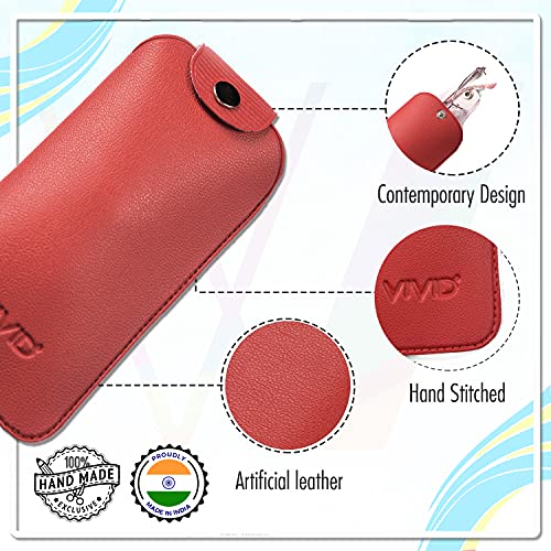 Image of Unisex Specs Self Button Eyewear Dabbi Artificial Leather Soft Case Cover