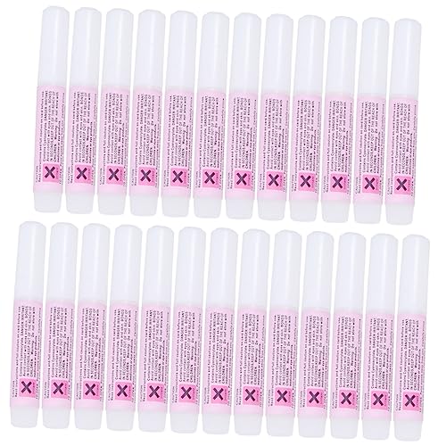 NOLITOY 25pcs Nail Glue for Professional Manicure Strong Adhesive for False Nails for Salon Home Use Quick Application