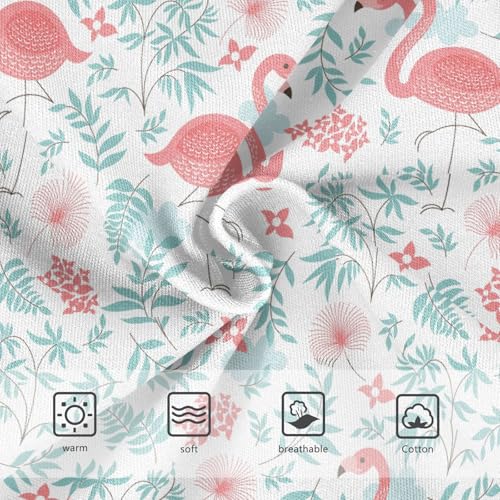 Little Girl Underwear Toddler Panties Kids Undies Flamingo Flowers Soft Cotton Briefs 2T-8Y3