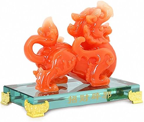 Miniatura 3 de Feng Shui Red Pi YaoPi Xiu Riqueza Porsperidad Estatua, Decoración de Feng Shui