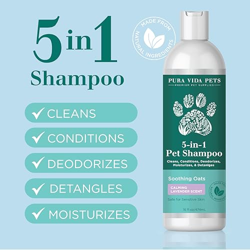 Pura Vida Pets PVP001 5-1 - Dog Shampoo - Natural Dog Shampoo thumb #5