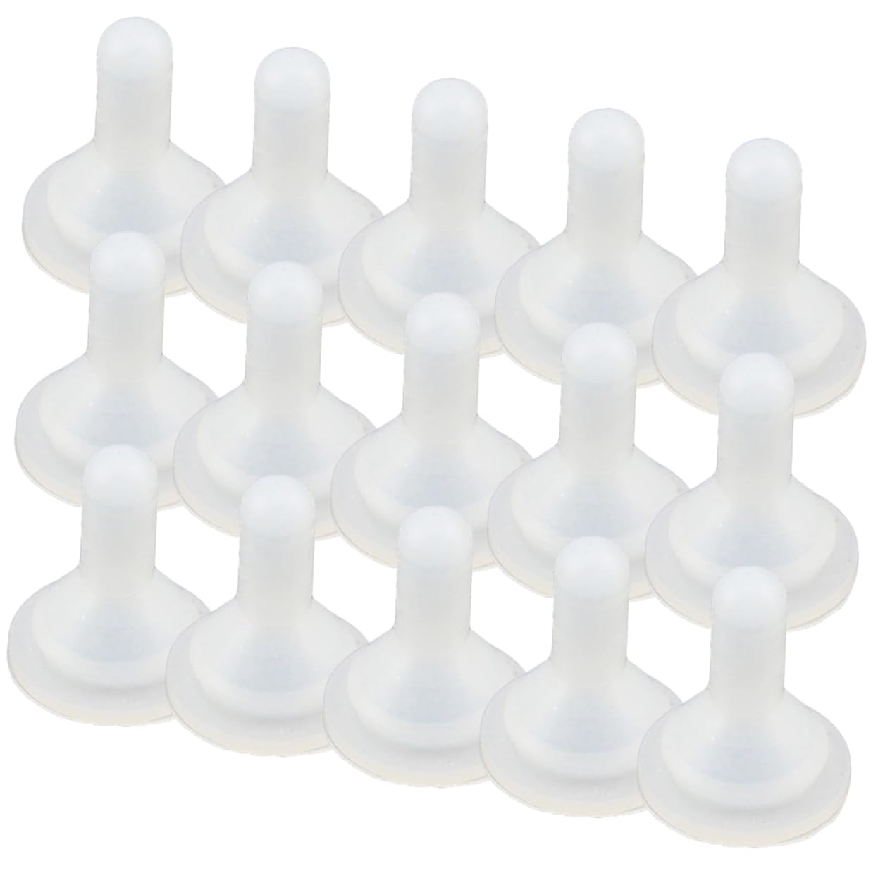 BESTonZON 20pcs Bottle Nipples for Puppies and Kittens Soft Pet Pacifiers for Feeding Small Animals Convenient Accessories for