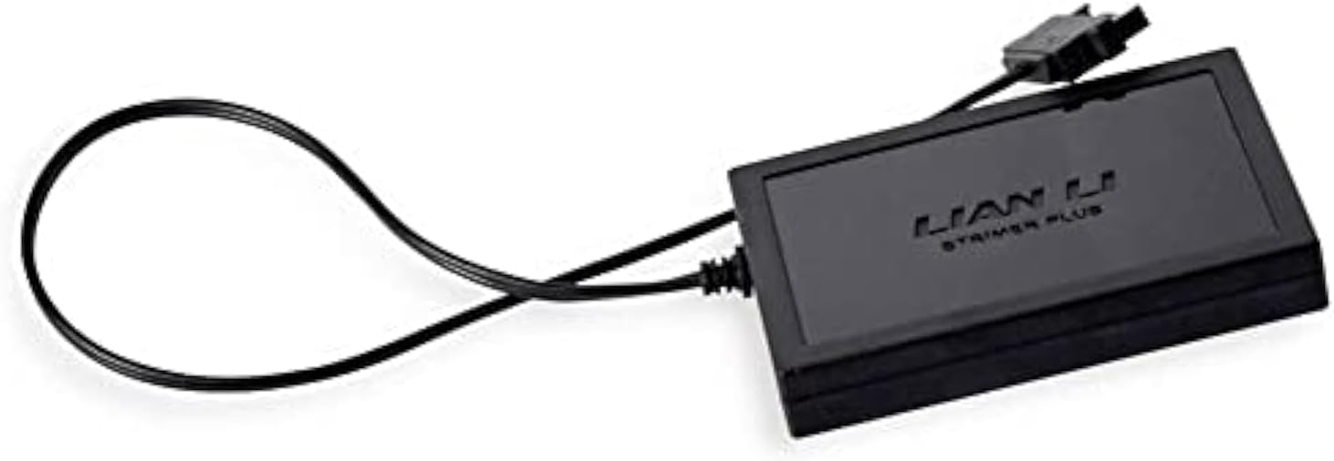 Lian Li Strimer Plus V2 Controller and able to use L connect 3, PW24PV2-1 BLACK