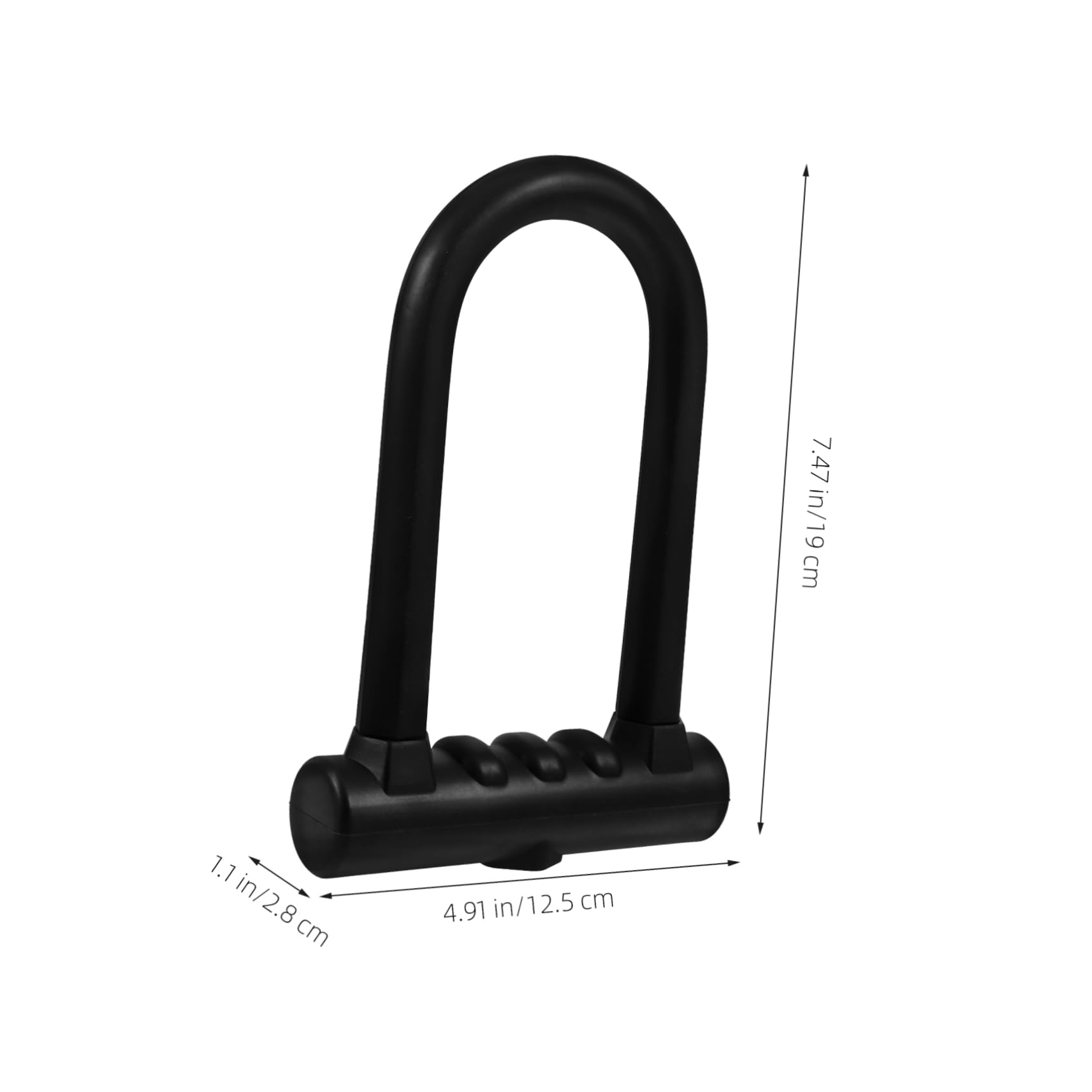 VICASKY Lucchetto u Per Bicicletta in e Silicone Resistente Design Doppia Apertura Anti-taglio e Affidabile Per Protezione Duratura