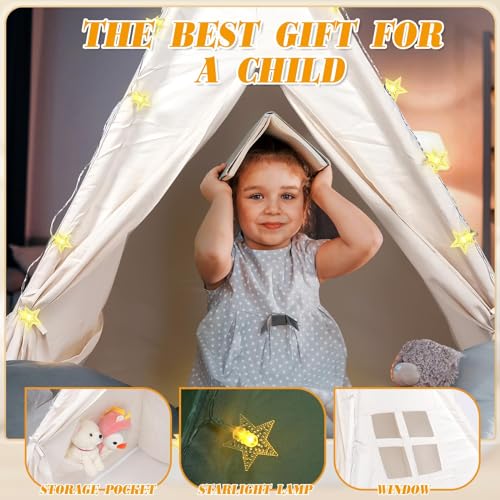 Midook SGUS-YDAZP-NEW-0722-01 Teepee Tent For Kids Play Tent thumb #3