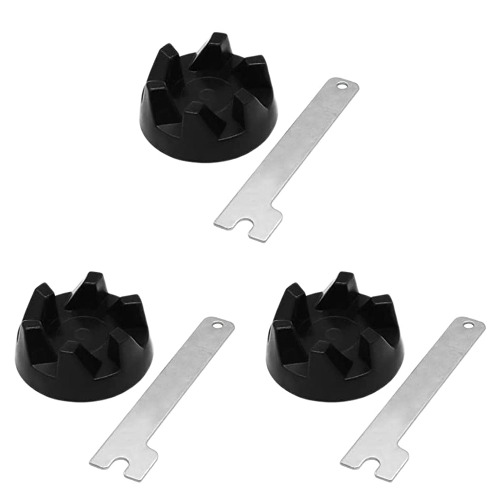 Vjsujehgy 3X Ultra 9704230 Blender Drive Coupler with Spanner Kit Replacement Parts for Replaces Accessories