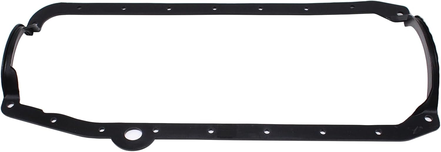 SBC Oil Pan Gasket Black for Pre 1979 Early Chevy SB 265 283 327 350 383 400