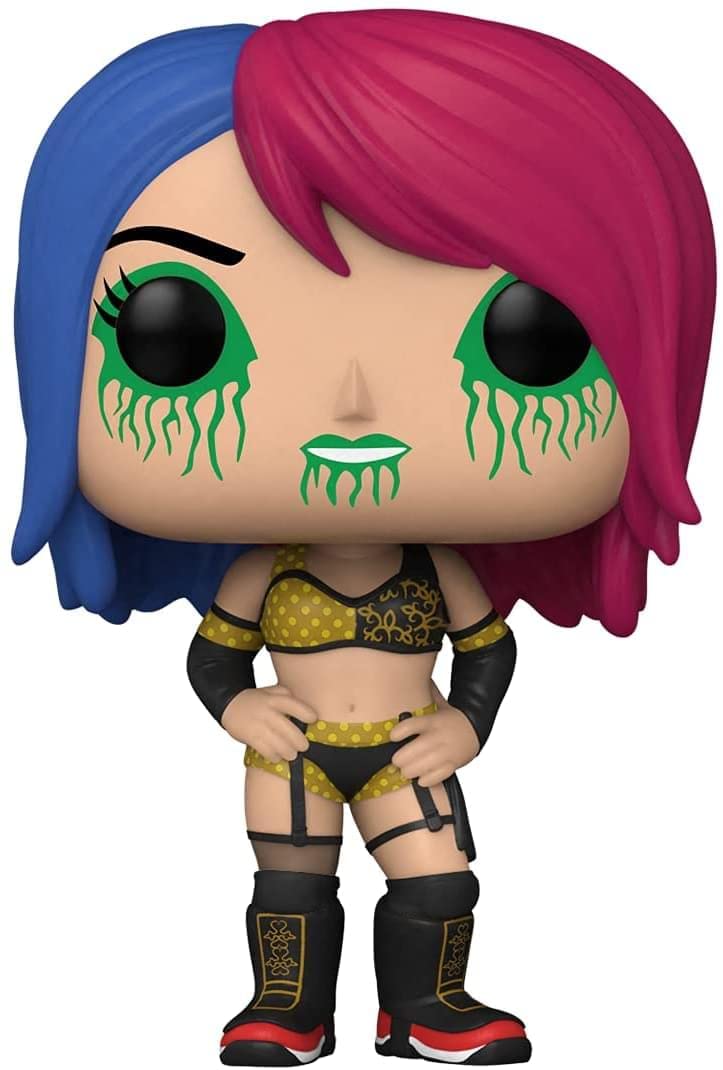Amazon.com: Funko Pop! WWE: Asuka with Green Face Paint