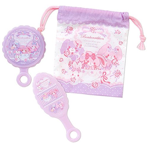 Amazon.co.jp: サンリオ(SANRIO) ぼんぼんりぼん ミラー&ブラシ(バラ