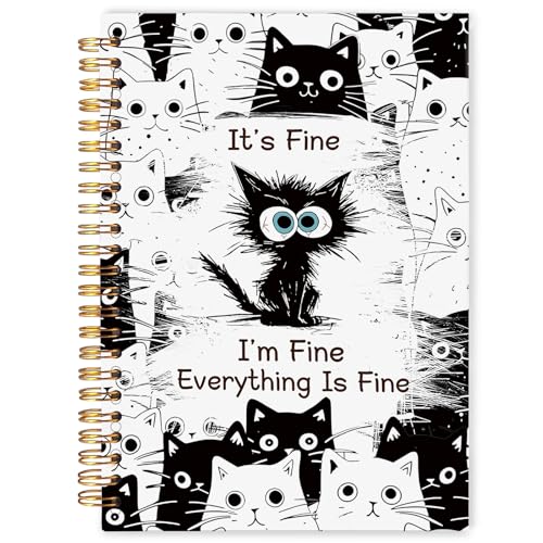 WARDOS ([hX) 낢 L ItBXm[gubN L 5.5x8.3C` LD̃Mtg I'm Fine Everything Is Fine ʔ dpm[g p Ɣ̎qLXpCW[i