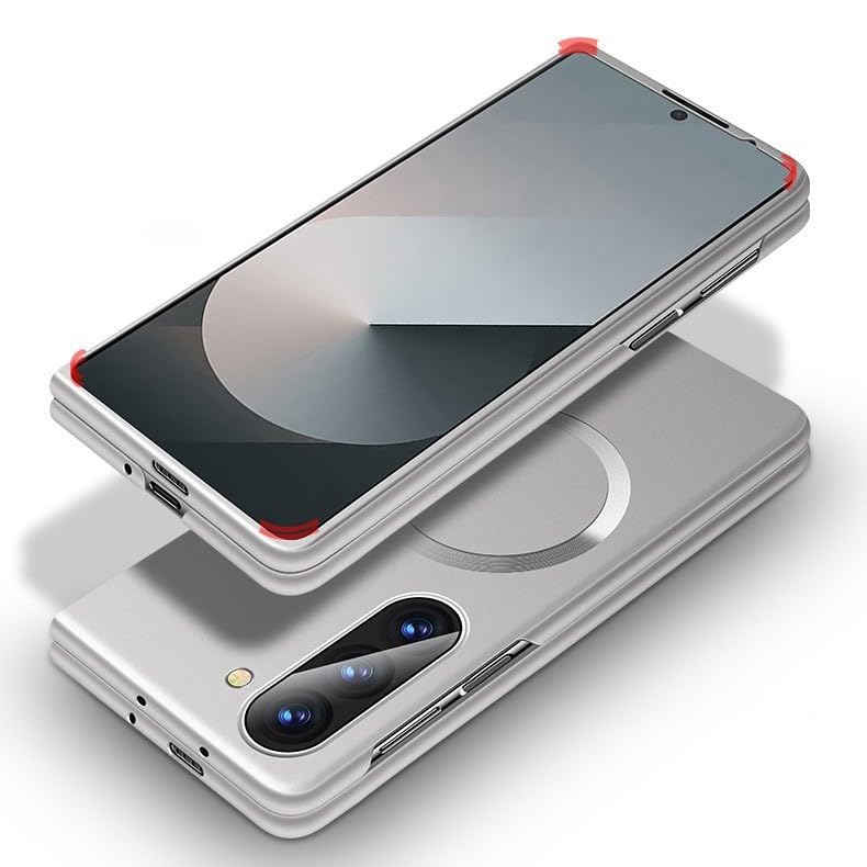 Étui rigide magnétique de qualité supérieure Samsung Galaxy Z Fold 3 noir