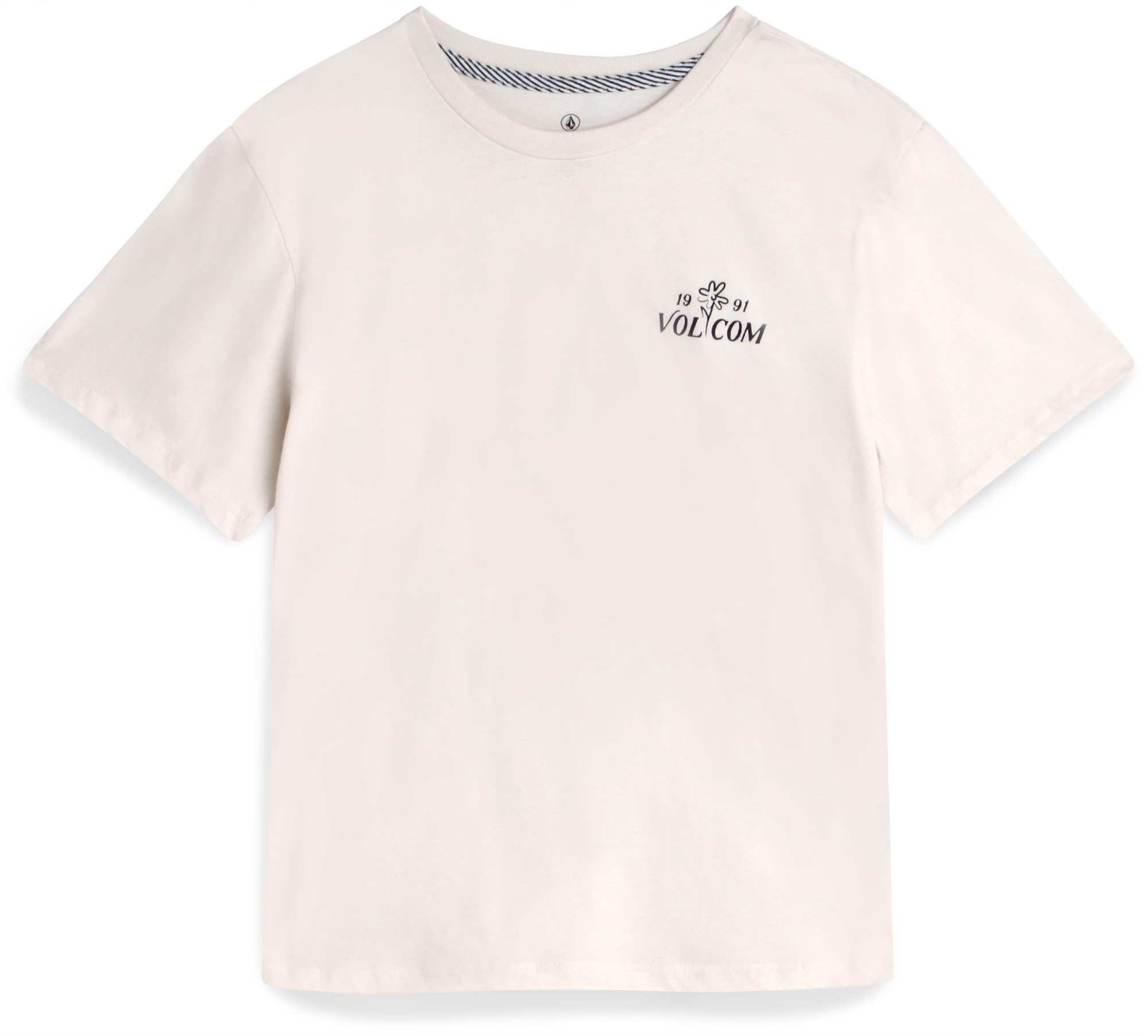 Volcom Camisas para niñas – Camiseta informal de manga corta con cuello redondo y gráfico moderno – Ropa de verano transpirable para niñas